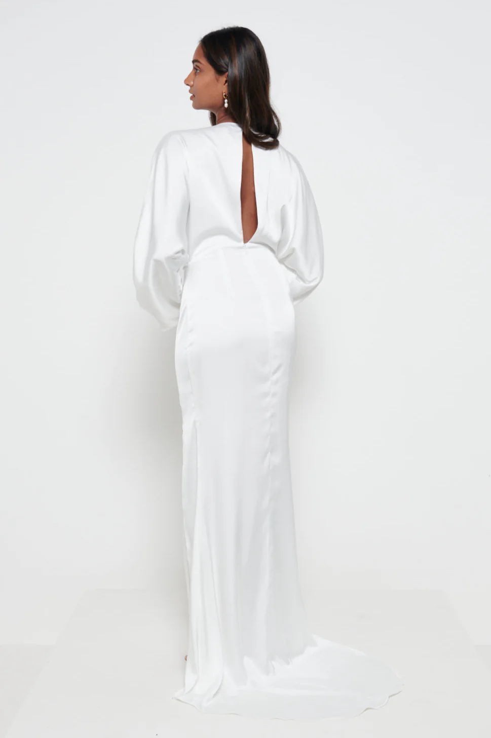 Alexis Maxi Dress - Ivory - Image 3