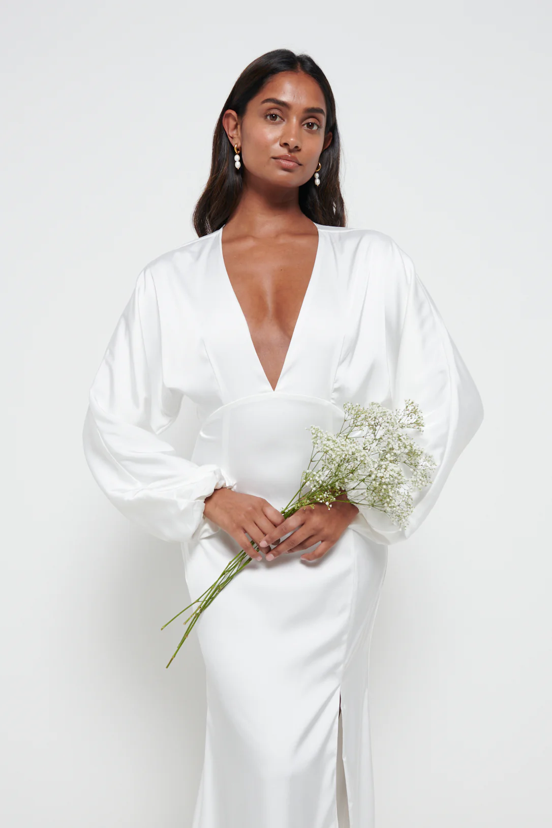 Alexis Maxi Dress - Ivory - Image 4