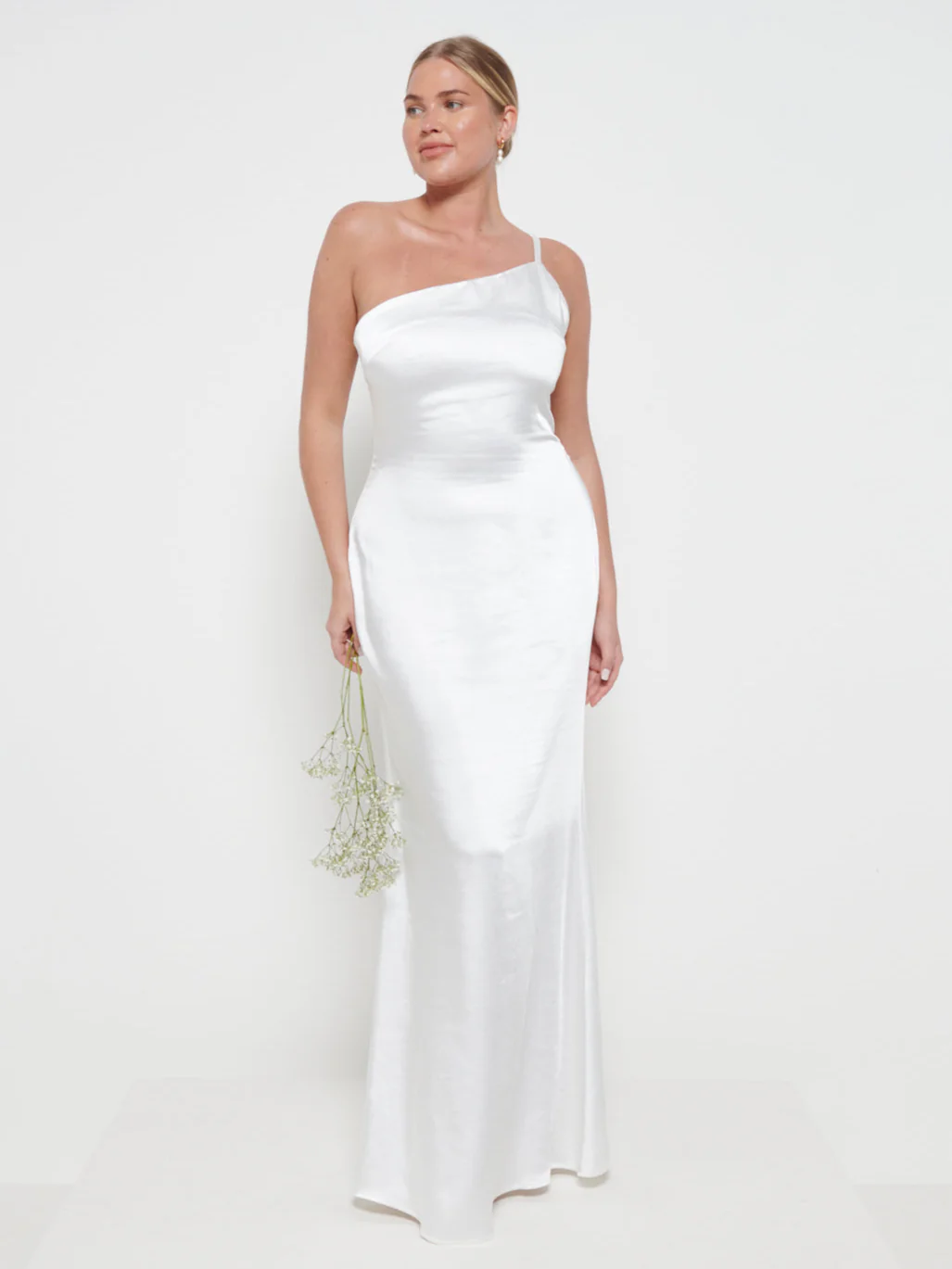 Amelia Maxi Bridesmaid Dress - Matte Ivory - Image 4