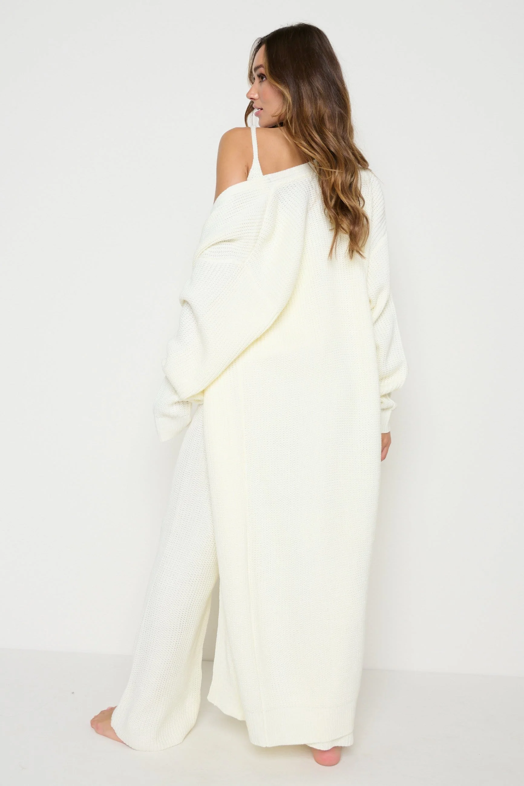 Arden Maxi Cardigan - Cream - Image 4