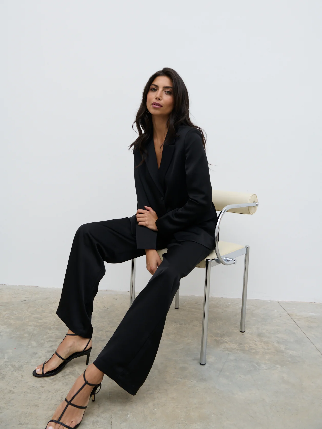 Callie Suit Trousers - Black - Image 4