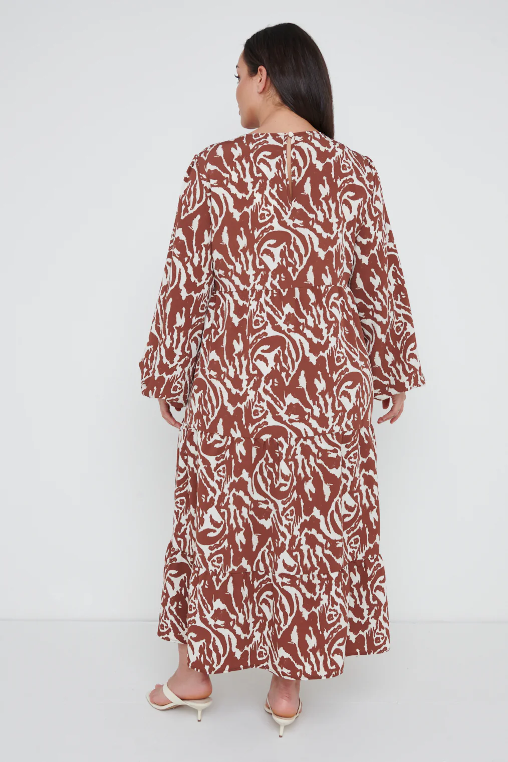 Dotty Day Dress Curve - Zebra Abstract - Image 3