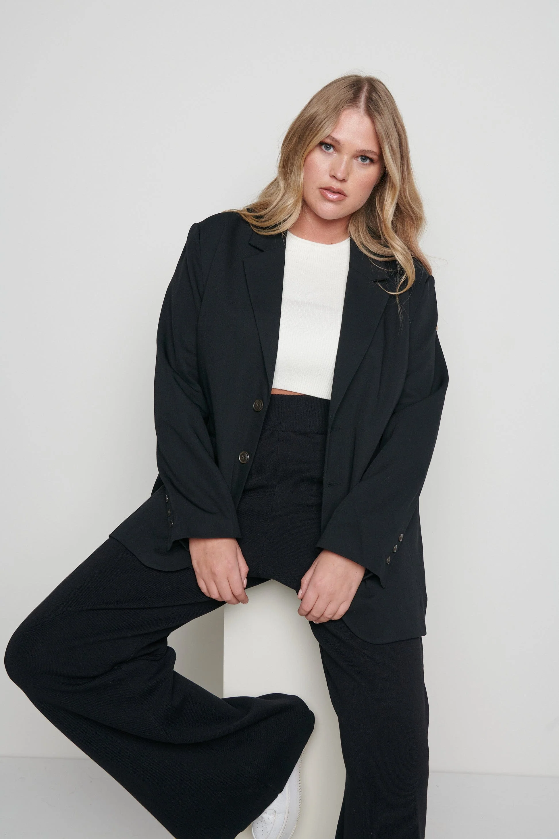 Dylan Dad Blazer - Black - Image 9