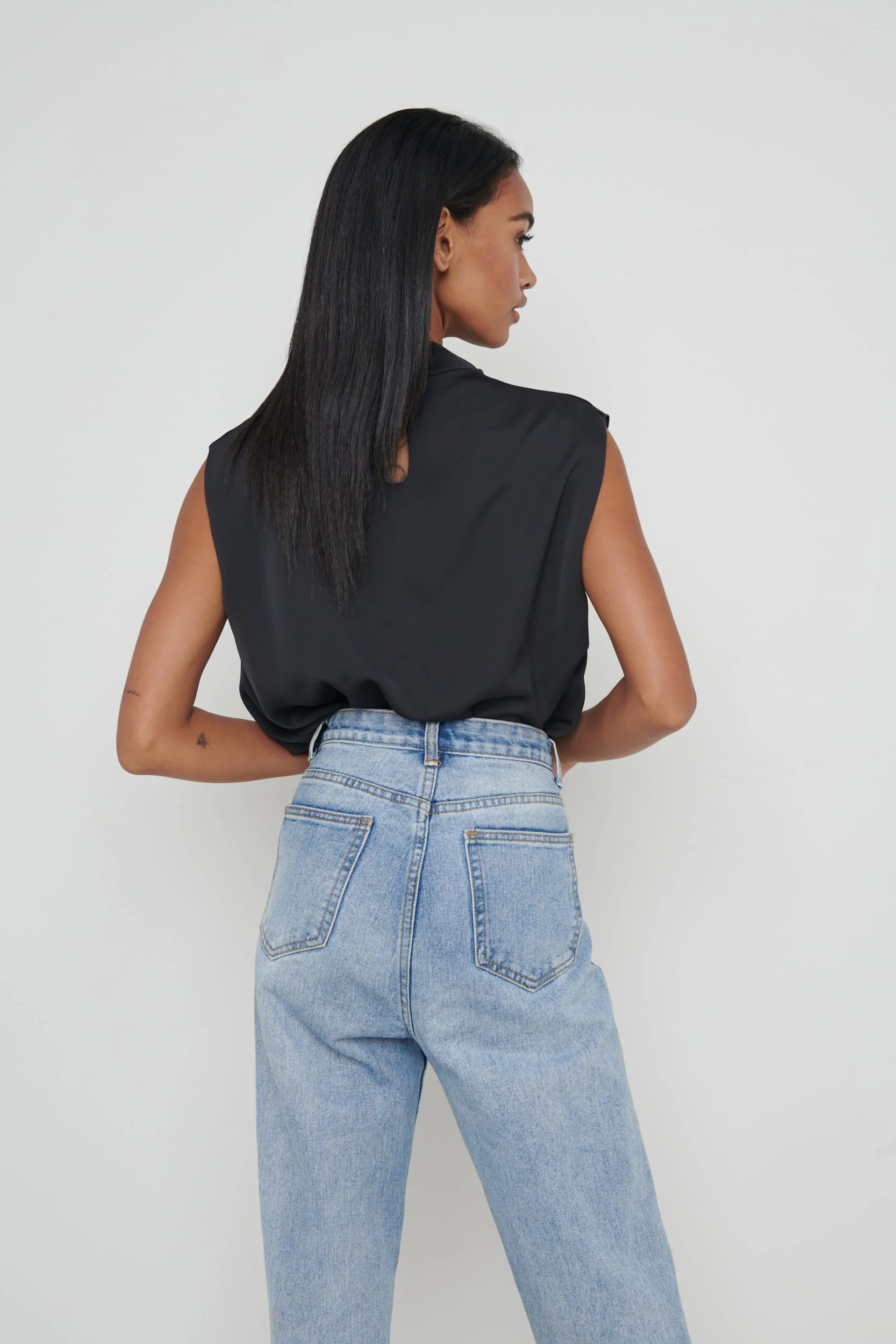 Farrah Blouse - Black - Image 3