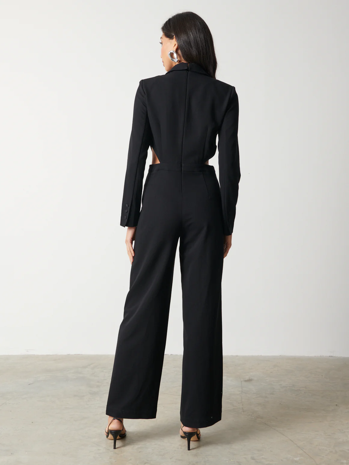 Marni Cut Out Jumpsuit - Black - Image 4