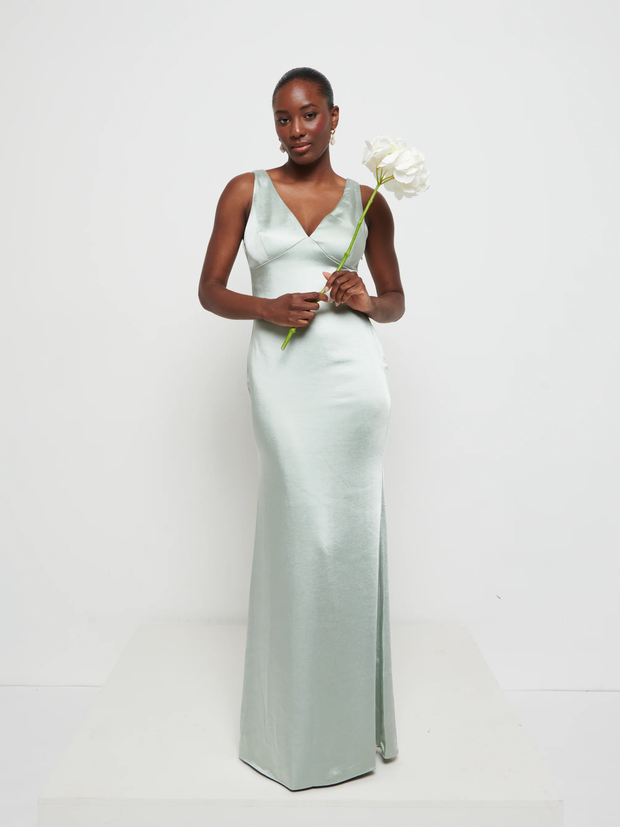 Piper Maxi Bridesmaid Dress - Matte Sage