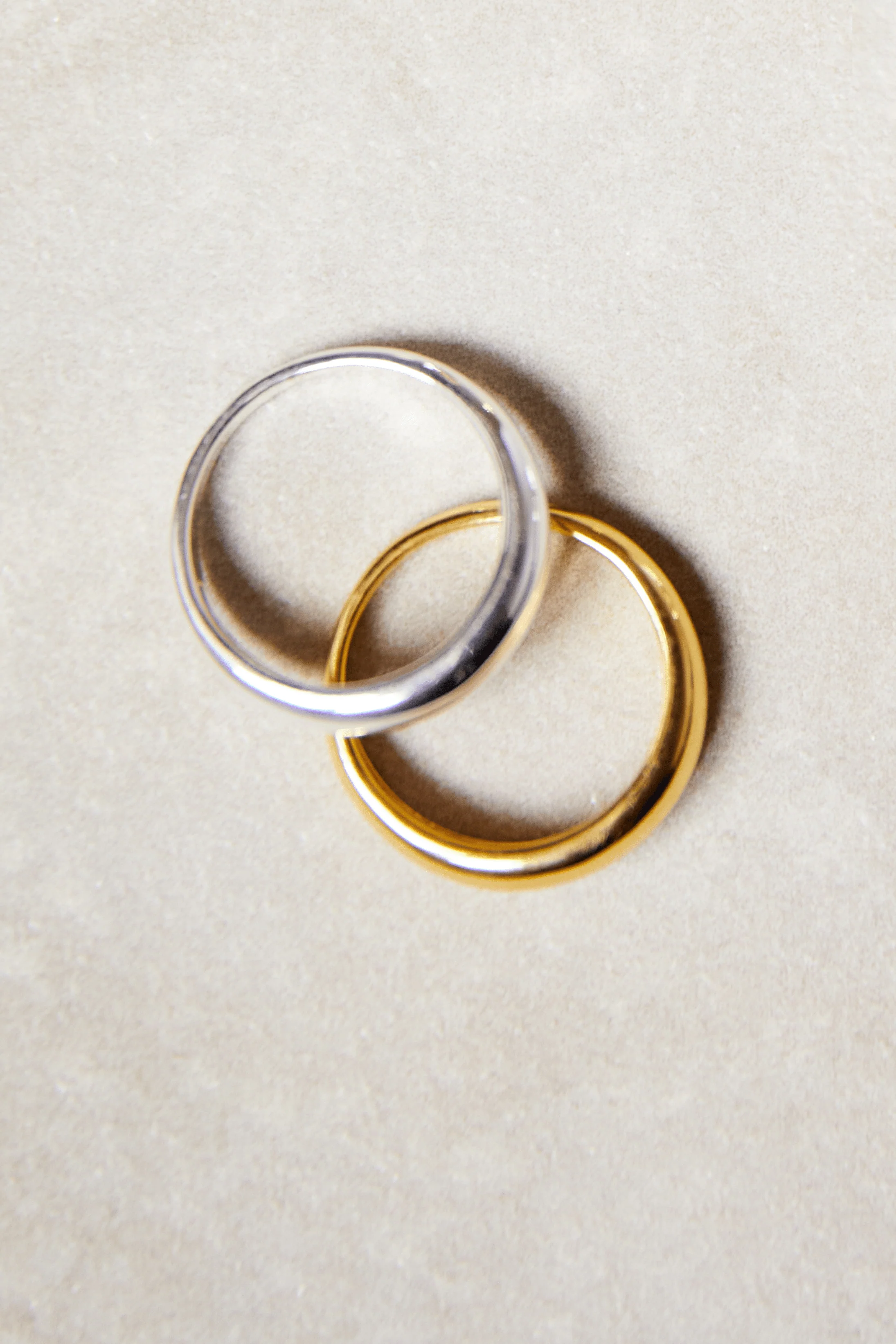 Renetta Thin Band Ring - Recycled Silver - Image 7